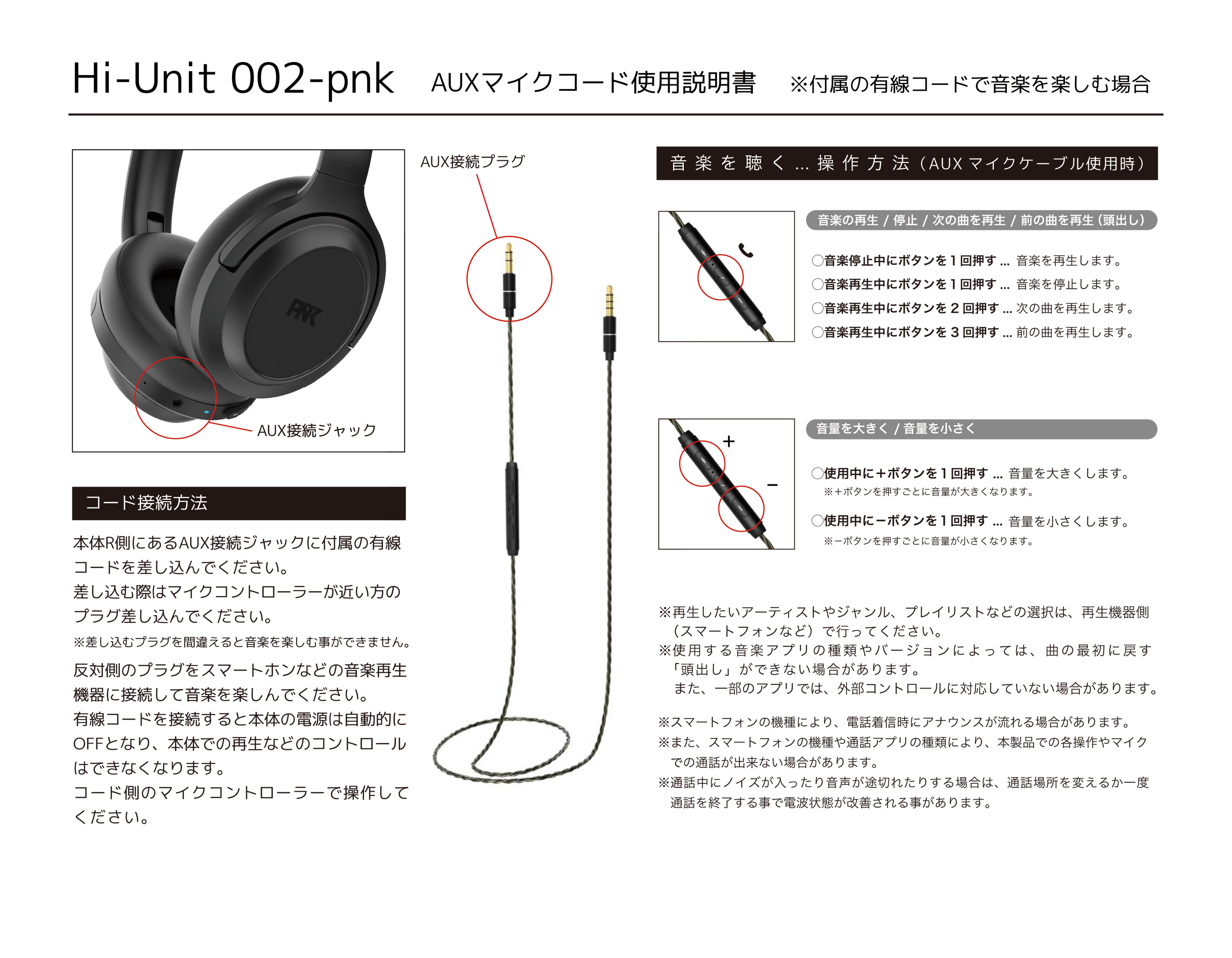 Hi-Unit 002-pnk ピッドホン2【送料無料】 – アルペックスハイユニット